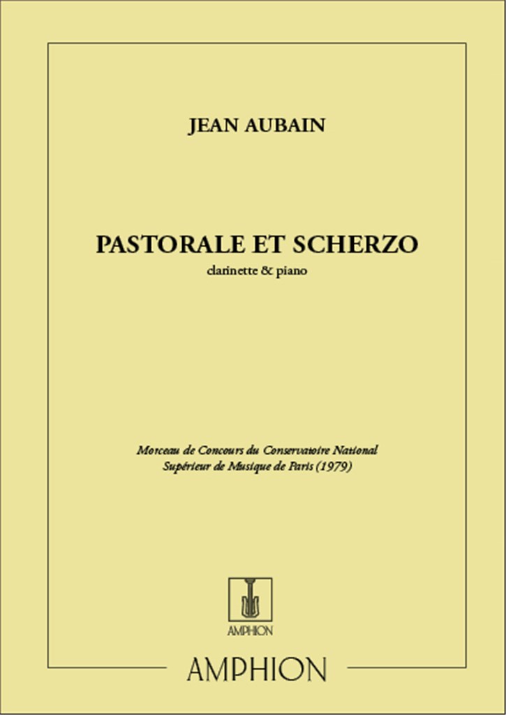 Pastorale + Scherzo Clarinette